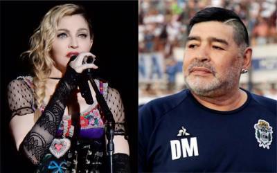 Покойся с миром, Мадонна: фанаты перепутали смерть футболиста Марадоны с певицей