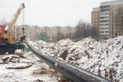 В микрорайоне Давыдовский наконец-то ликвидировали аварию на водоводе