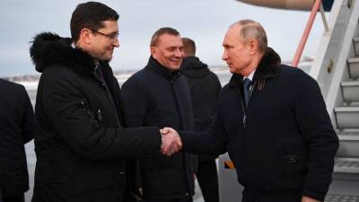 Владимир Путин прибыл с рабочей поездкой в Саров