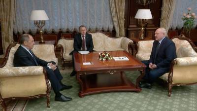 Лавров и Лукашенко обсудили, как противостоять вмешательству Запада в дела Минска