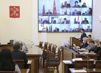 Михаил Романов принял участие в заседании Правительства Санкт-Петербурга