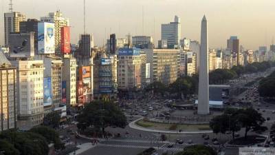 Фанаты Марадоны устроили беспорядки в центре Буэнос-Айреса