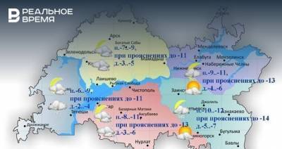 Сегодня в Татарстане ожидается туман и снег