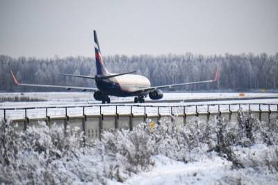 Вылет самолета был задержан в Омске из-за буйного пассажира