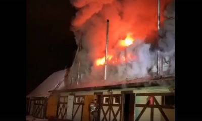 Появились подробности пожара в банном комплексе в Башкирии