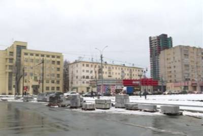 К подрядчику, реконструирующему площадь Победы в Иванове, применят штрафные санкции