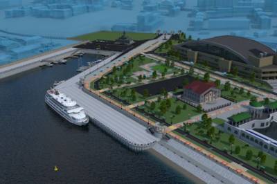 В Хабаровске возобновилась реконструкция набережной