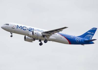 Первый полет самолета МС-21 с российскими двигателями должен пройти в 2020