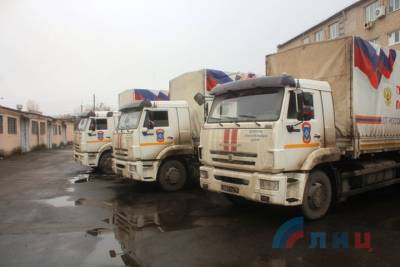 В ЛНР получили 43 тонны гуманитарной помощи из РФ