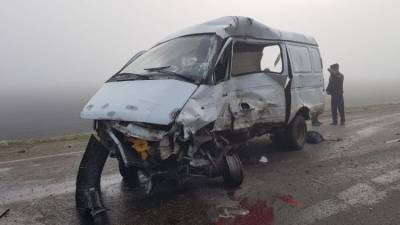 В Краснодарском крае столкнули "Газель" и "КамАЗ": погибли 8 человек