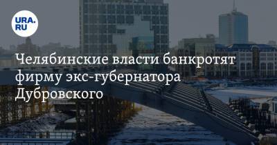 Челябинские власти банкротят фирму экс-губернатора Дубровского
