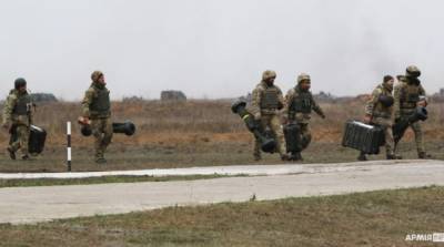В Украине провели военные учения с Javelin