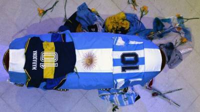 В Аргентине похоронили футболиста Диего Марадону