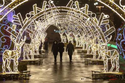Москву оденут в новогодний наряд до 14 декабря