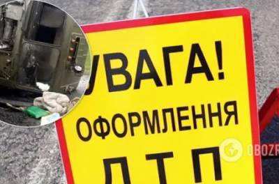 Жуткое ДТП на Кировоградщине с участием военного МАЗа: погибли члены бригады дорожников