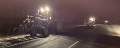 В Спасском районе Рязани мужчина врезался в трактор
