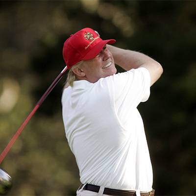 Дональд Трамп "поругался" с лункой для гольфа