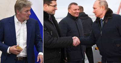 Песков объяснил, почему Путина встретили в Сарове без масок