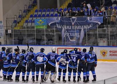 МХК «Рязань-ВДВ» одержал тринадцать побед подряд