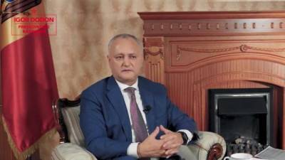 У президента Молдавии Додона еще месяц насыщенной работы