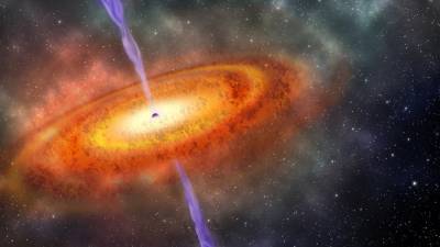 Астрономы придвинули Землю к сверхмассивной чёрной дыре