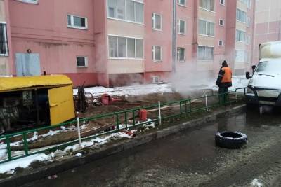 В Иванове устраняют крупную аварию на теплотрассе