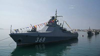 Новейший патрульный корабль «Павел Державин» вошёл в состав ЧФ