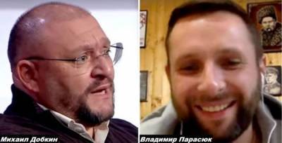 Добкин и Парасюк устроили скандал в украинском телеэфире