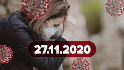 Новости о коронавирусе 27 ноября: рекорд в Украине, когда Кабмин примет решение о локдауне