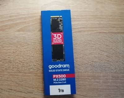 Доступная скорость: Обзор накопителя GoodRAM PX500 NVME PCIE Gen3 X4 1TB