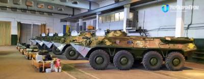 Николаев отправил в армию партию улучшенных БТР-80