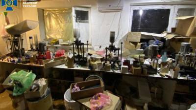 В Киеве СБУ обнаружила подпольный цех по производству патронов