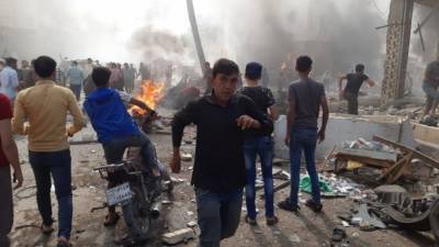 Двое детей погибли при взрыве в сирийской провинции Ракка - riafan.ru - Сирия - Сана - Турция - провинция Ракка