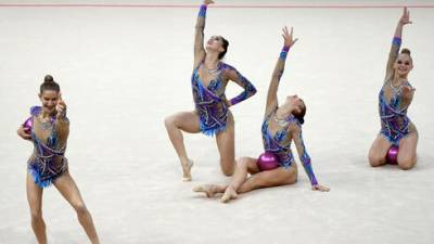 Впервые: израильская сборная по художественной гимнастике стала чемпионом Европы