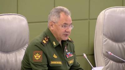 Шойгу: оснащенность армии РФ военной техникой в 2021 году превысит 98%