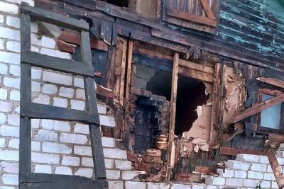 Перекал печи стал причиной пожара в Темкинском районе Смоленской области