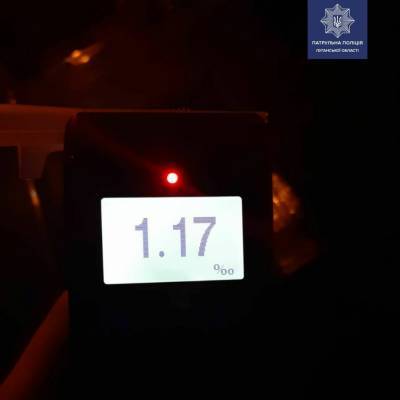 В Лисичанске нетрезвый водитель предложил деньги патрульным и нарвался на еще большие неприятности