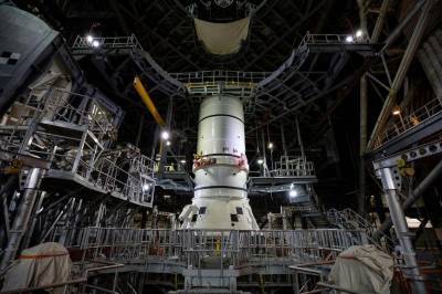 Во Флориде начали собирать SLS – огромную ракету НАСА для полета на Луну