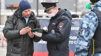 В МВД рассказали о штрафах, собранных с россиян за время эпидемии