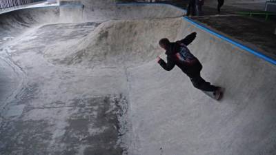 Под Коломяжским путепроводом открылся скейт-парк и памп-трек