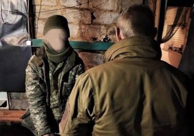 На Луганщине задержали военного, который пьяным обстрелял сослуживца
