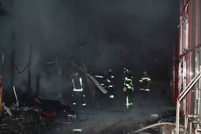 Пожар на "Барабашово" в Харькове расследуют как поджог