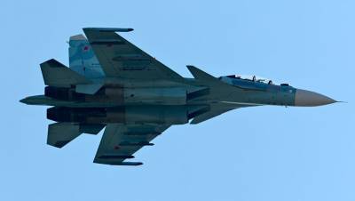 Су-27 поднимался на перехват американского разведчика над Черным морем
