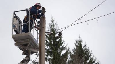 Электроснабжение в Тверской области восстановлено на 70 процентов