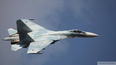 Российский Су-27 не дал американскому разведчику пересечь воздушные границы
