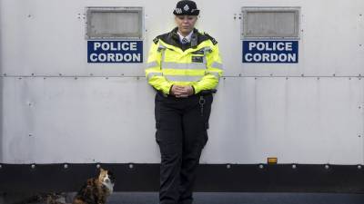 Лондонская полиция задержала агрессивных ковид-диссидентов
