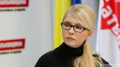 Политолог увидел "спасение" Правительства Украины в Тимошенко
