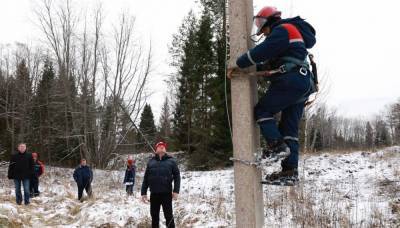 В Тверской области завершается восстановление нарушений в электроснабжении