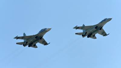 «Нарушения границы не допущено»: российский Су-27 сопроводил самолёт США над Чёрным морем
