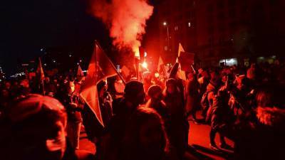 Варшава: протесты против закона об абортах